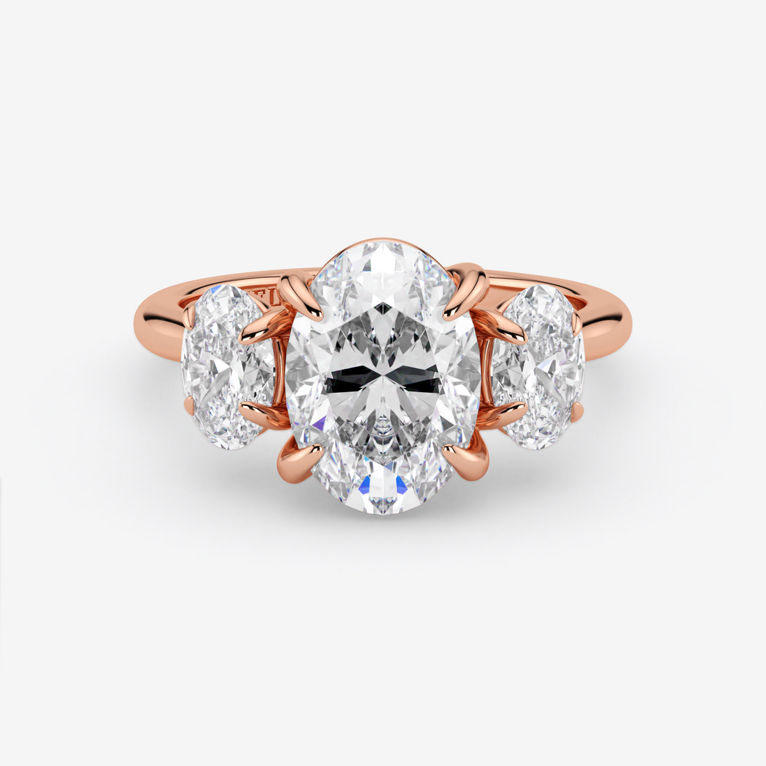 Classic Engagement Ring - Three-Stone Style