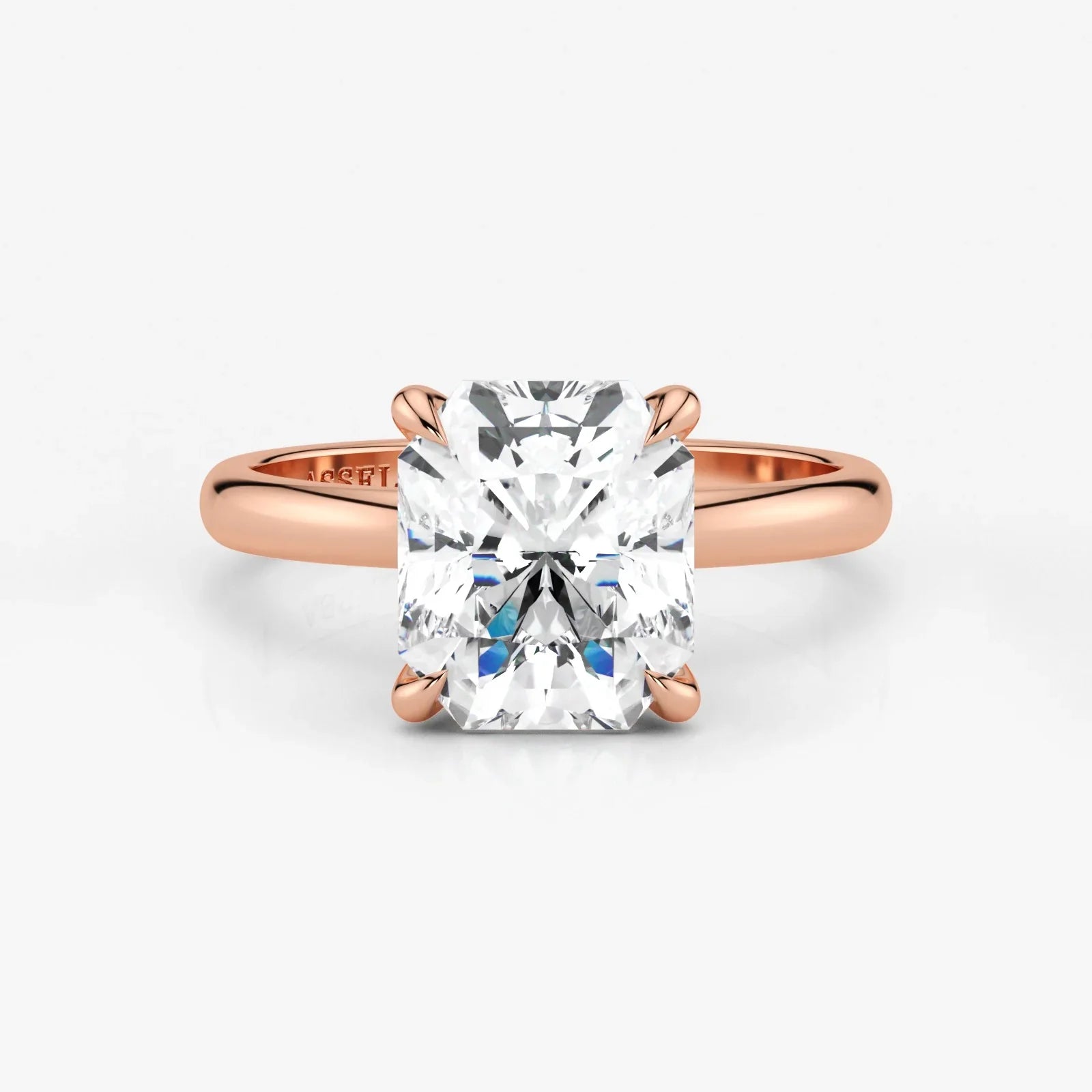 Radiant-cut-lab-diamond-engagement-ring-in-18K-rose-gold-by-Assel-&-Co