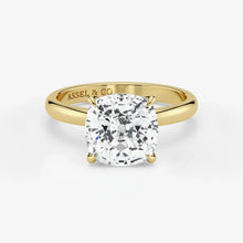 Cushion-cut-lab-grown-diamond-engagement-ring-in-18K-yellow-gold-by-Assel-&-Co