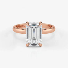 Emerald-cut-lab-grown-diamond-engagement-ring-in-18K-rose-gold-by-Assel-&-Co