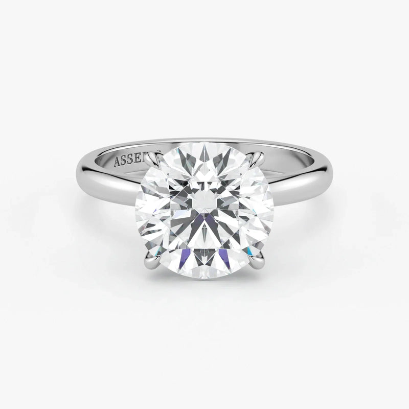 Round-Cut-Lab-Grown-Diamond-Engagement-Ring-in-18K-White-Gold-|-Assel-&-Co