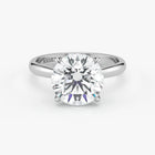 Round Cut Lab-Grown Diamond Engagement Ring in Platinum | Assel & Co